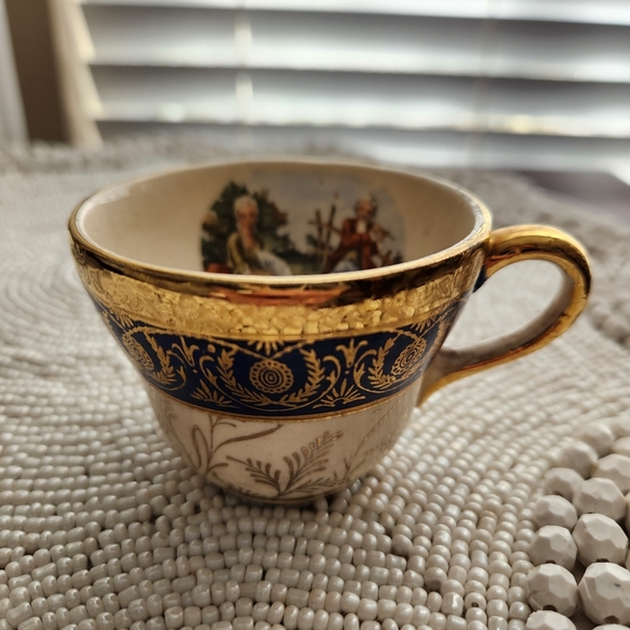 Bromley Demitasse Teacup Mini Vintage Antique - Picture 1 of 8
